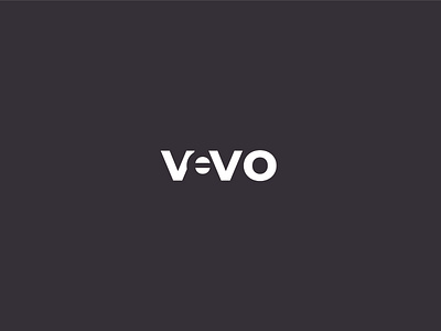 Vevo bold brand design branding design entertainment flat icon illustrator logo minimalism modern music negative negative space simple space vector vedeo vevo wordmark logo