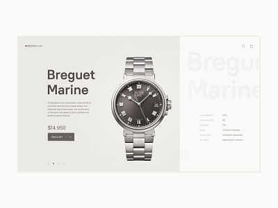 Product card watch design concept brand concept daily design logo minimal product product card ui uiux ux watch web webdesign