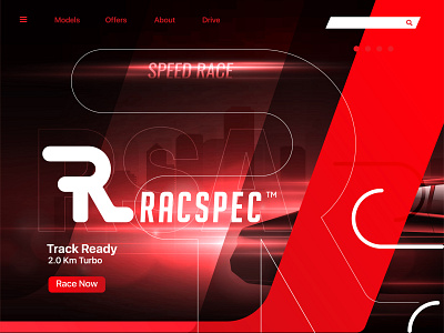 Race Spec Logo Design car logo car racing logo logo logo design logo inspiration rac spec logo racing logo