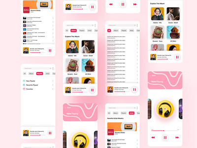 Music App Design app ui mobile music app music music app ui music ui oppo oppo music app podcast app podcast app ui