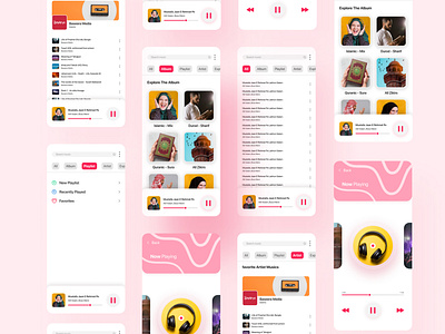 Music App Design