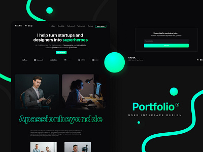 Personal portfolio website personal portfolio personal portfolio design portfolio ui portfolio ui design portfolio website product design ui ui design web web design web ui