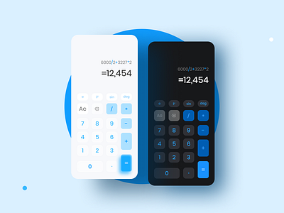 Calculator App Design - #DailyUi