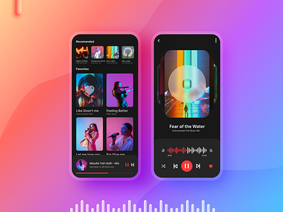 Music App interface Design - #DailyUI 09