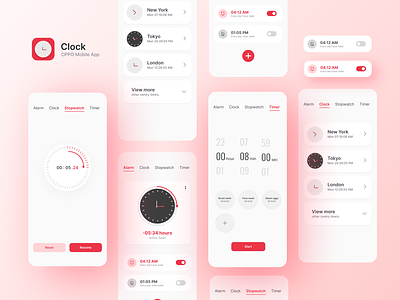 Mobile Clock App - SADEKHR
