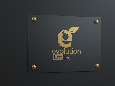 Evolution lab logo design