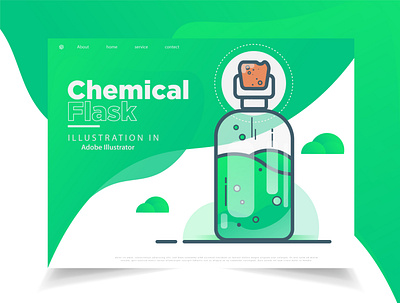 Chemical Flask Loading web page chemical flask chemical web page loading page page web web design web page web page template