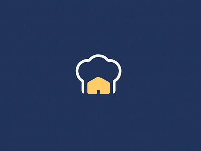 Homemade Food Logo bakery brand branding cook cooking design flat food hay home homemade house logo minimal minimalistic whitespace