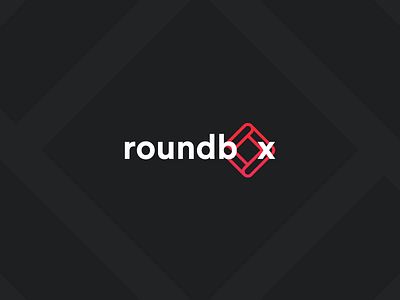 Roundbox brand color design identity illustrator logo round. box