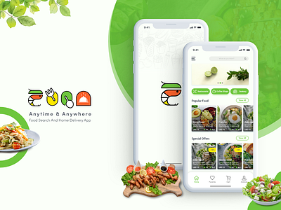 Food Search and Home Delivery app