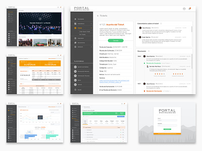 Portal de Distribuidores app dashboard design designs information insights platform ui ux web