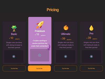 Pricing UI pricing