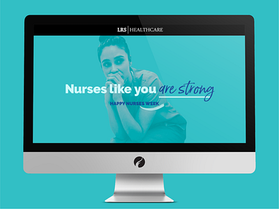LRS Nurses Week Landing Page campaign health health care healthcare landing page landingpage nurse nurses web design website