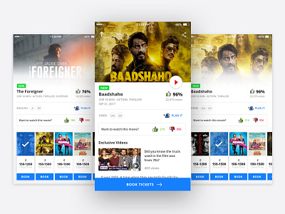 BookMyShow App Concept