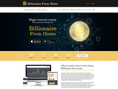 Bitcoin Web Interface