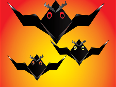 Crows art book cover design illustration logo vector