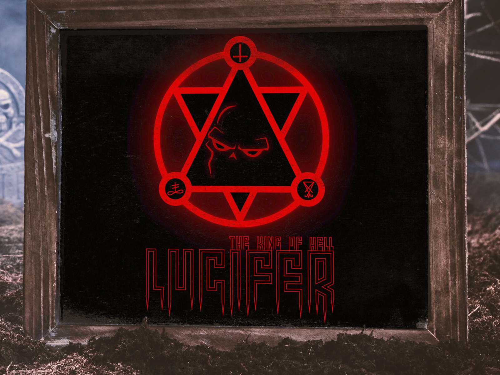 Lucifer Logo od autora Zachery124 | Stáhněte si zdarma STL model |  Printables.com