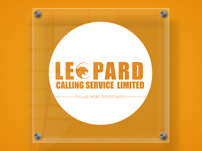 Leopard Calling Service Limited branding calling service limited design illustration riadhossainakash syedriadhossain