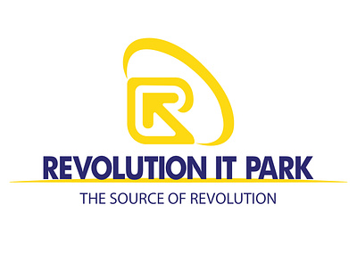 Revolution - IT Company Logo branding creative logo design illustration logo revolutionitpark riadhossainakash syedriadhossain