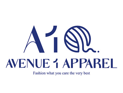 Avenue 1 Apparel - Creative Logo a1a avenue 1 apparel branding creative logo design illustration it lounge bd logo riadhossainakash syedriadhossain symbolic