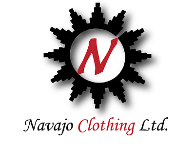 Navajo Clothing Ltd Logo branding design illustration logo navajo riadhossainakash syedriadhossain vector