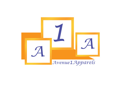 Avenue1Apparels Logo branding design illustration logo riadhossainakash syedriadhossain