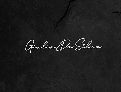 Giulia Da Silva brand design fashion brand logo