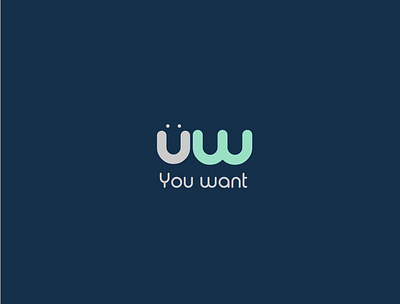 u want branding branding design icon logo minimal ux web website