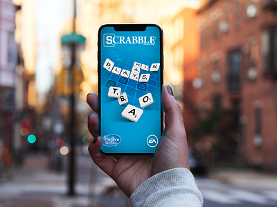 Scrabble | mobile game app art direction branding creative direction design game design icon illustration logo mobile design mobile game ui ui design ux ux design watchface