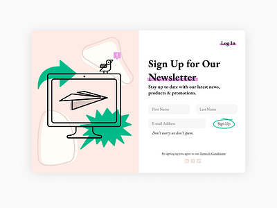 Daily UI 001: Sign Up