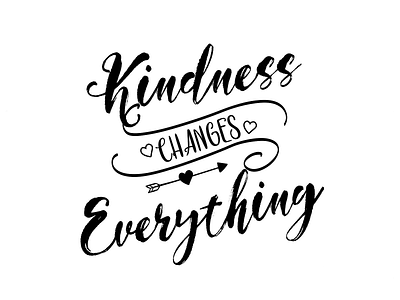 kindness changes everything svg, kindness svg design flower svg design illustration kindness changes everything svg kindness svg logo quote svg files