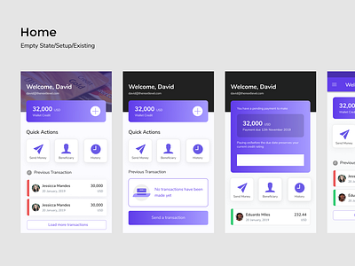 Fina Design System in progress design system finance financial app