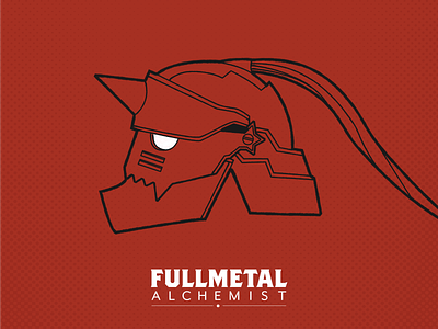 FullMetal Alchemist - Al' alchemist fullmetal illustration line lineart logo