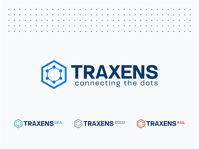 Traxens - Brand House brand brand house branding container logo logotype supply chain