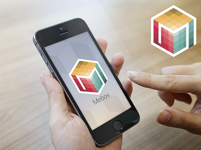 Mebox app cube ios leontios logotype mebox sakellis