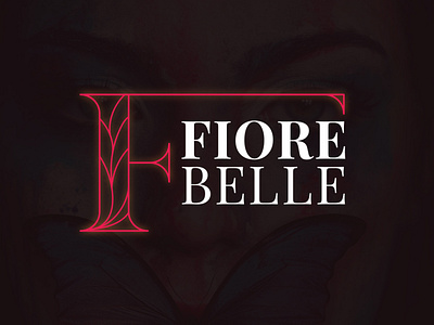 Fiorebelle logotype aesthetics beautician branding leontios leosake logo logotype makeup sakellis