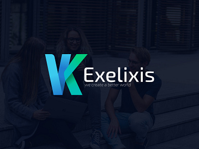 VK Exelixis branding design educational greece hotel leontios leosake logo logotype management sakellis
