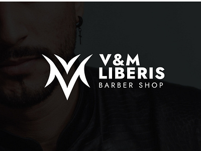 VM Liberis brand identity barber barbershop branding design hair leontios leosake liberis logo logotype sakellis vmliberis