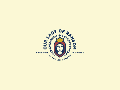 Branding - Our Lady Of Ransom branding catholic logo our lady ransom