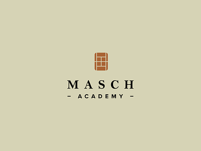 Branding for Masch Academy academy branding court guatemala logo masch mash school sports tennis