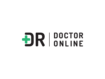 Doctor Online Logo app branding cross doctor doctor online guatemala logo medical online