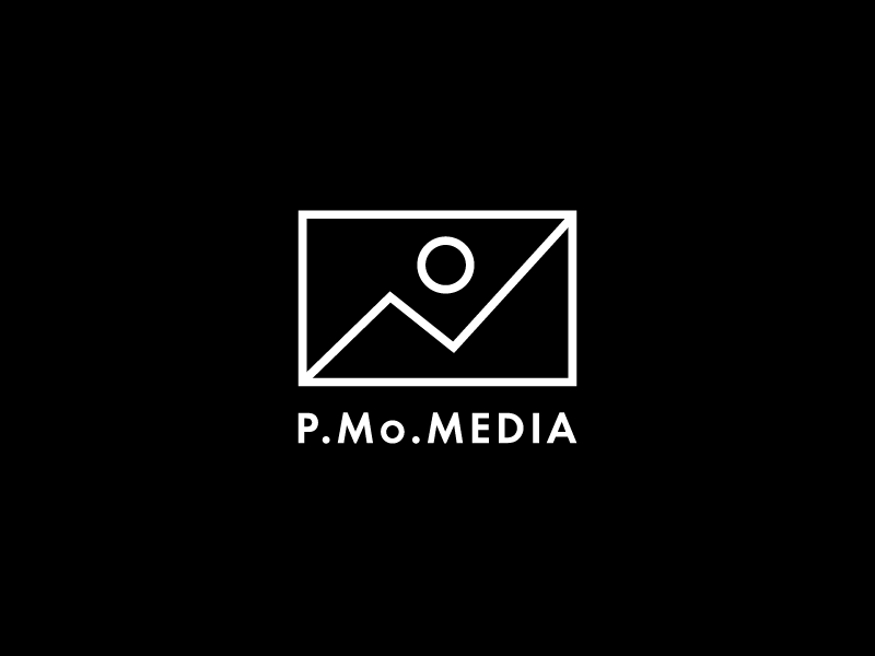 P. Mo. Media Logo by Daniela Madriz on Dribbble