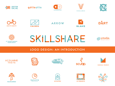 Intro to Logo Design: A Skillshare class branding class design intro introduction learn logo logo design online promo skill skillshare