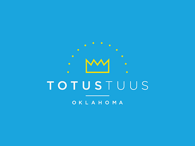 Totus Tuus OK branding catechesis catholic christ crown john paull ii latin logo mary oklahoma pope totus tuus