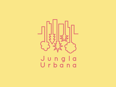 Jungla Urbana Logo branding guatemala jungla jungla urbana jungle logo urban urban jungle urbana