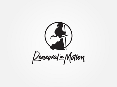 Renewal In Motion Branding branding bronx catholic franciscan friar logo media motion music nyc renewal renewal in motion