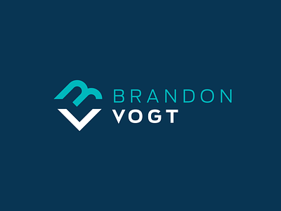 Logo: Brandon Vogt b branding brandon vogt bvb catholic monogram monogramlogo personal logo v
