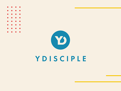 Branding YDisciple catholic disciple logo monogram yd