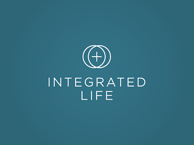 Logo for the Integrated Life catholic cross eucharist integrated life mindfulness plus sign psychology union