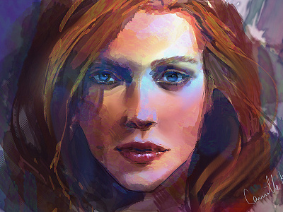 Watercolor Camillekuo artist attractivewoman conceptart digitaldrawing digitalillustration digitalwatercolor drawing illustration portrait stepbystep video watercolor